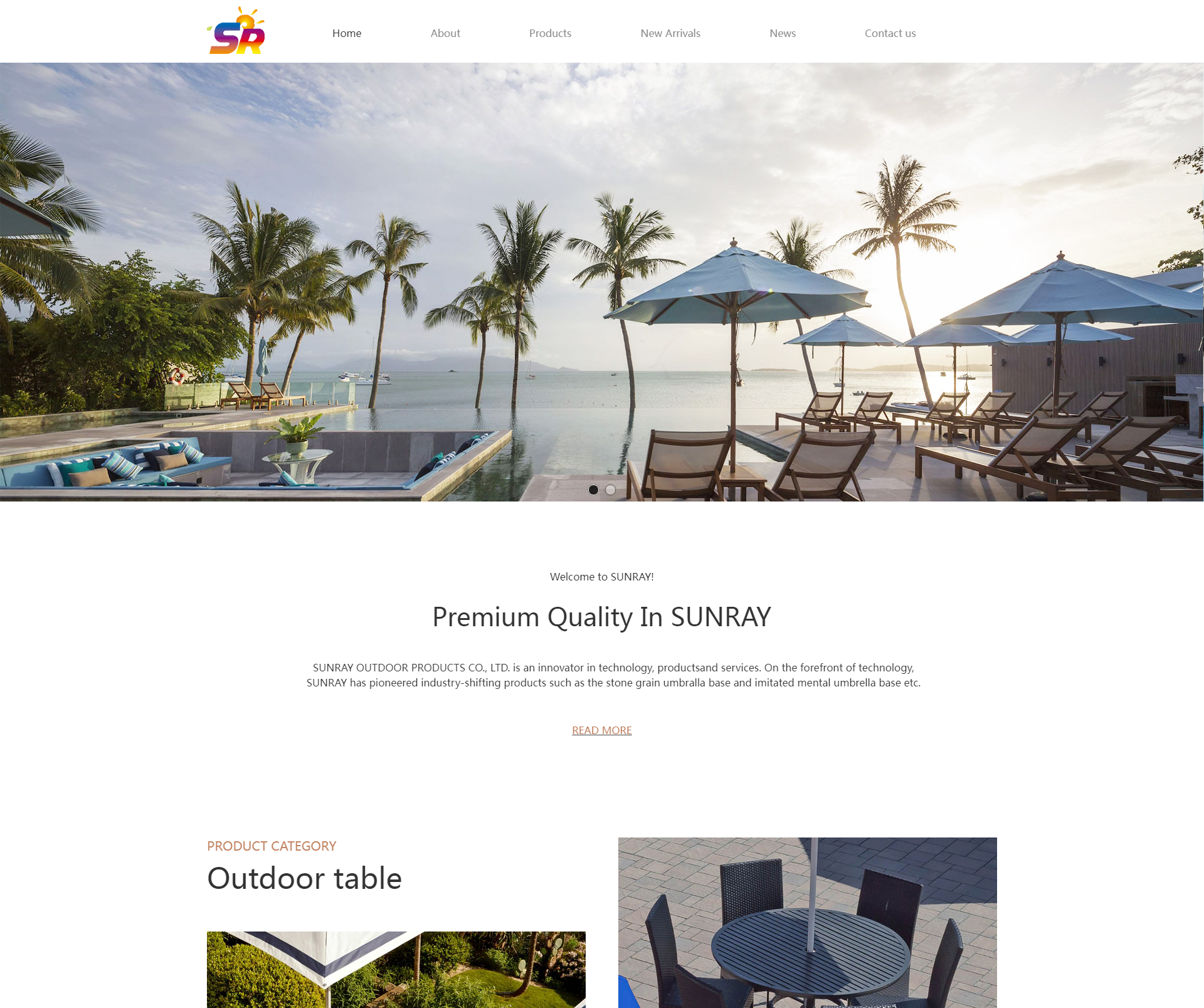 SUNRAY OUTDOOR PRODUCTS CO.,LTD.